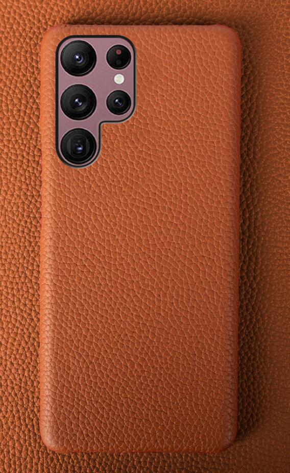 Genuine Leather Case for Samsung S23 Ultra & S24
