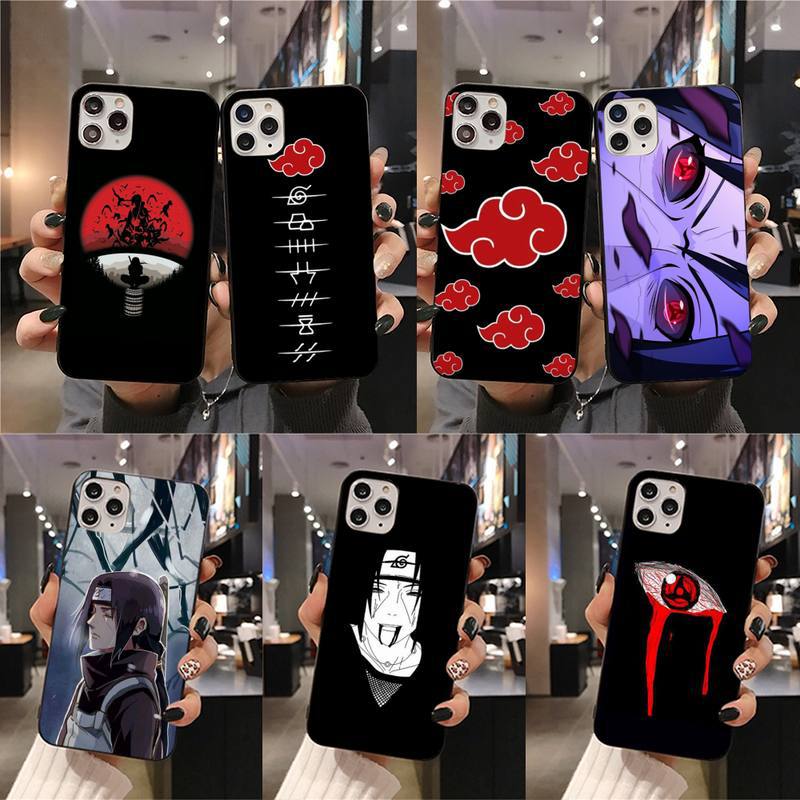 Naruto Uzumaki Itachi Uchiha Phone Case for iPhone 15