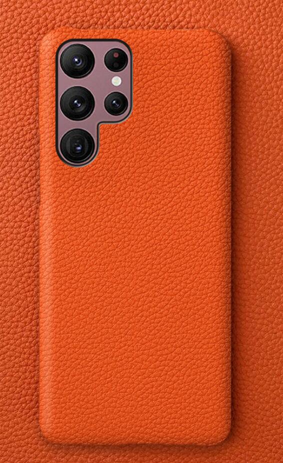 Genuine Leather Case for Samsung S23 Ultra & S24
